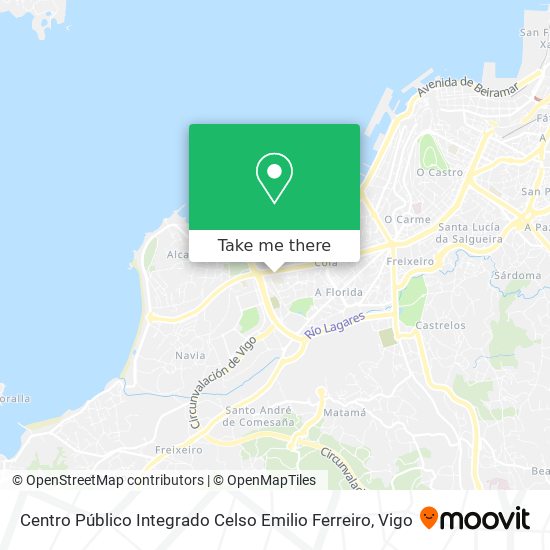 Centro Público Integrado Celso Emilio Ferreiro map