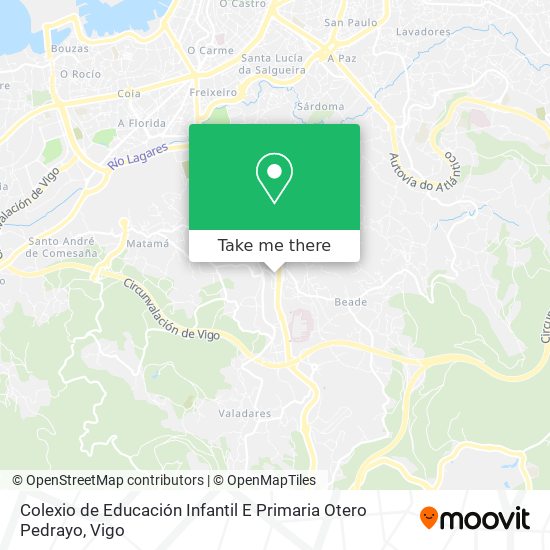 Colexio de Educación Infantil E Primaria Otero Pedrayo map