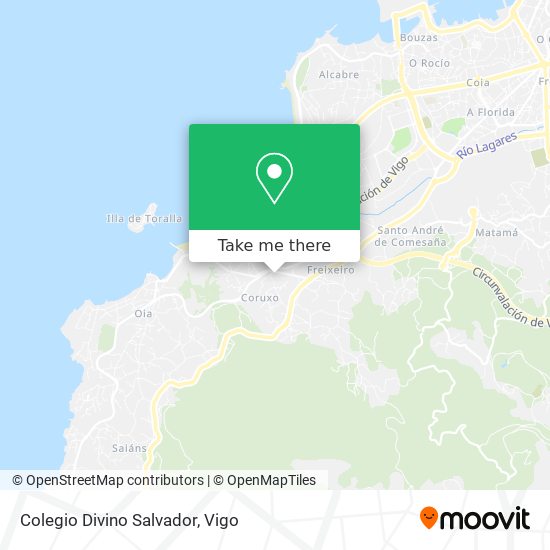 Colegio Divino Salvador map