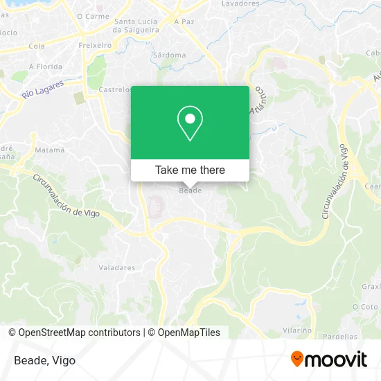 Beade map