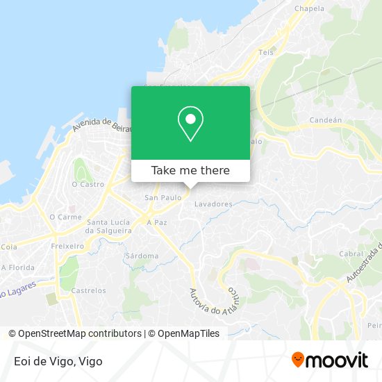 Eoi de Vigo map