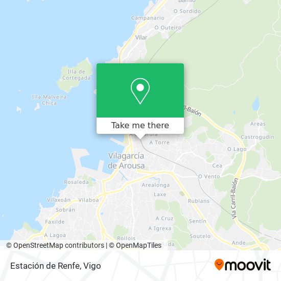 Estación de Renfe map