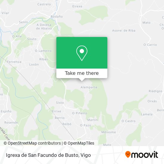 Igrexa de San Facundo de Busto map