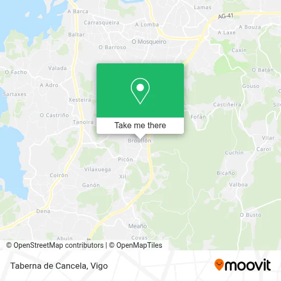 Taberna de Cancela map