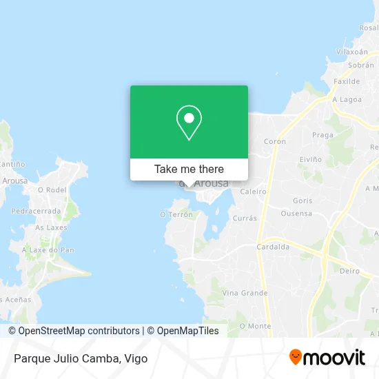 Parque Julio Camba map