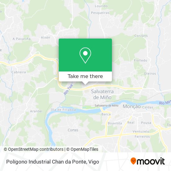 Polígono Industrial Chan da Ponte map