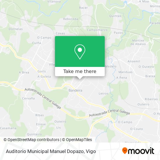 Auditorio Municipal Manuel Dopazo map
