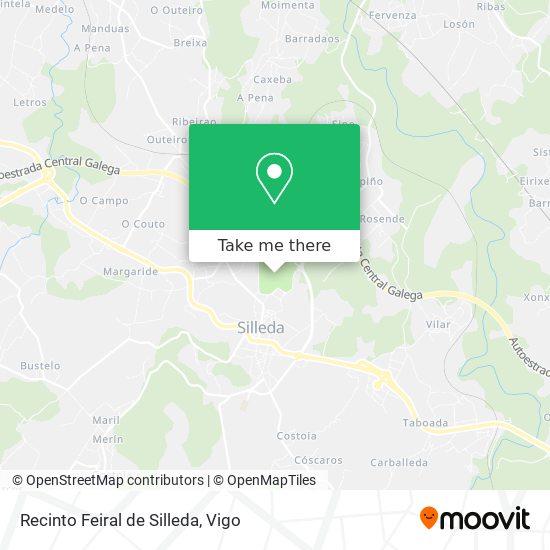 Recinto Feiral de Silleda map