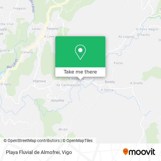 Playa Fluvial de Almofrei map