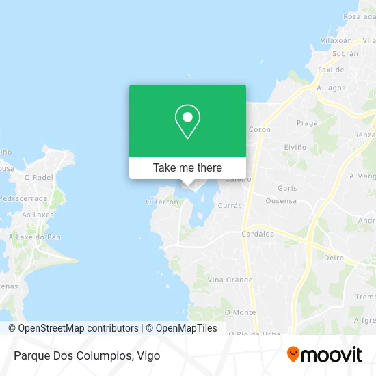 Parque Dos Columpios map