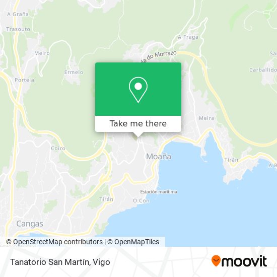 Tanatorio San Martín map