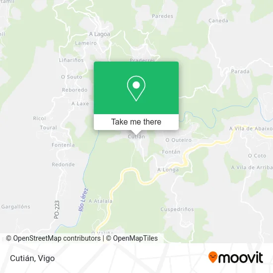 Cutián map