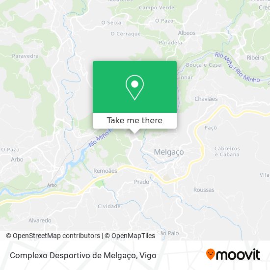 Complexo Desportivo de Melgaço map