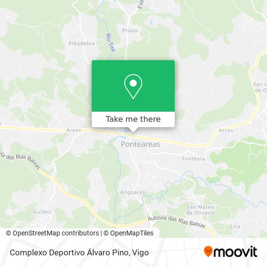Complexo Deportivo Álvaro Pino map
