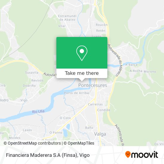 Financiera Maderera S.A (Finsa) map