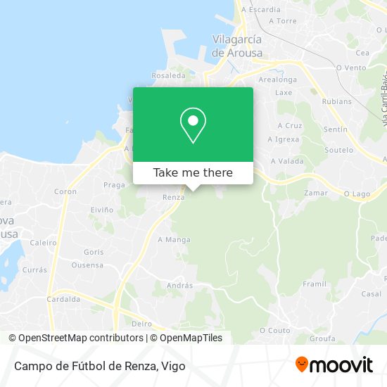 Campo de Fútbol de Renza map