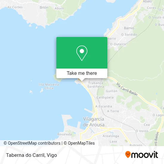 Taberna do Carril map