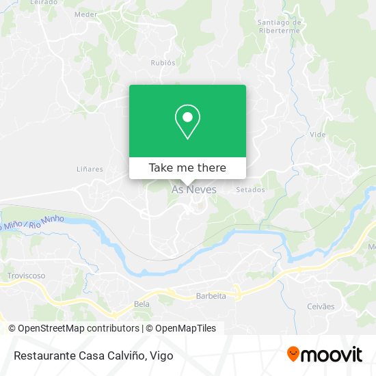 Restaurante Casa Calviño map