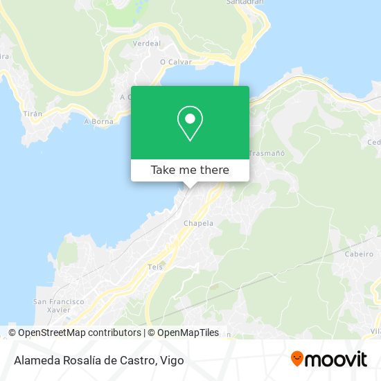 Alameda Rosalía de Castro map