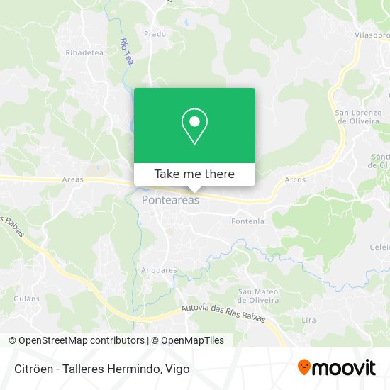 Citröen - Talleres Hermindo map