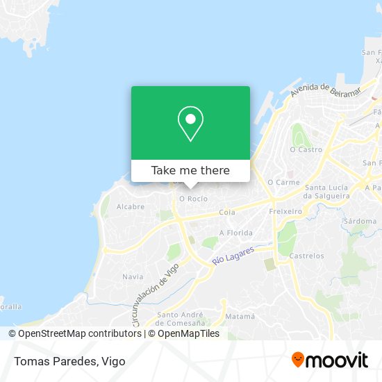 Tomas Paredes map