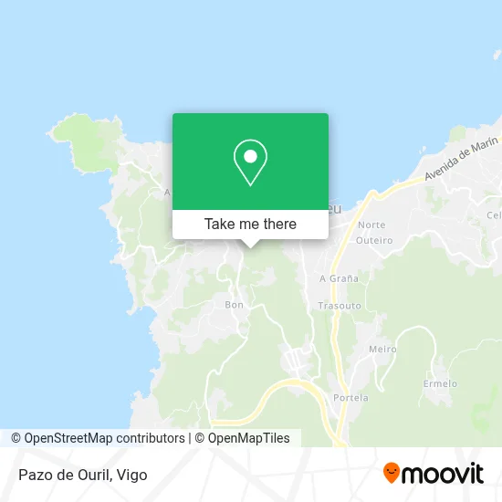 Pazo de Ouril map