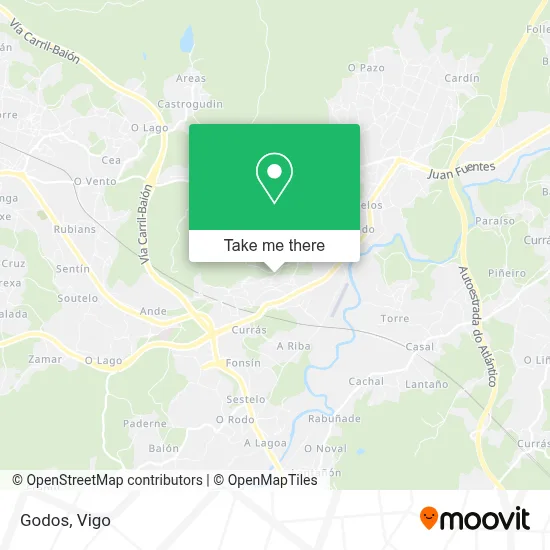 Godos map