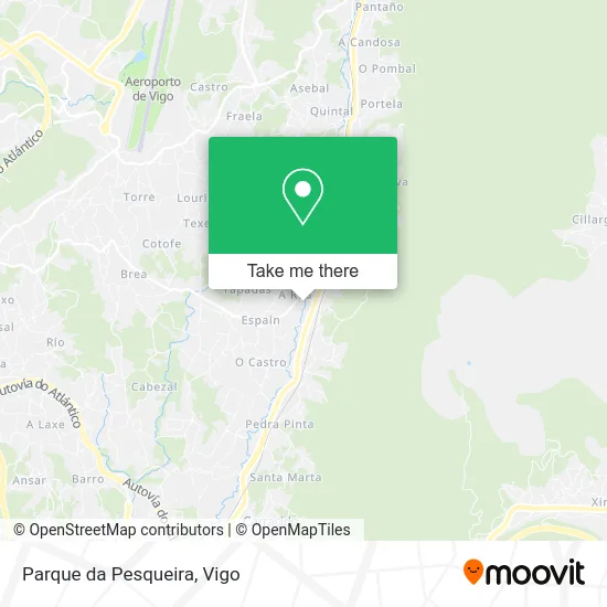 Parque da Pesqueira map