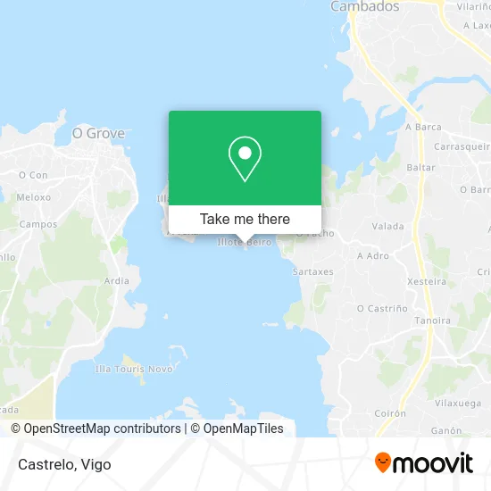 Castrelo map