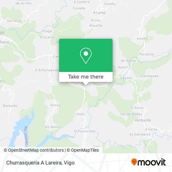 Churrasquería A Lareira map