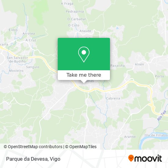 Parque da Devesa map