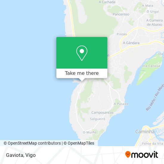 Gaviota map