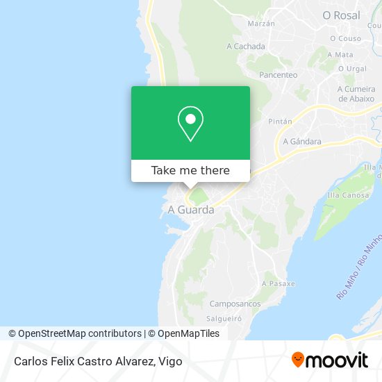 Carlos Felix Castro Alvarez map
