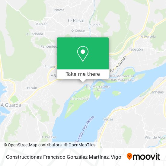 Construcciones Francisco González Martínez map