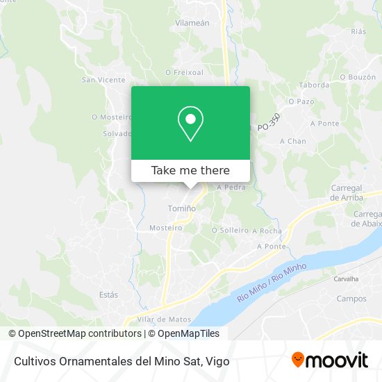 Cultivos Ornamentales del Mino Sat map
