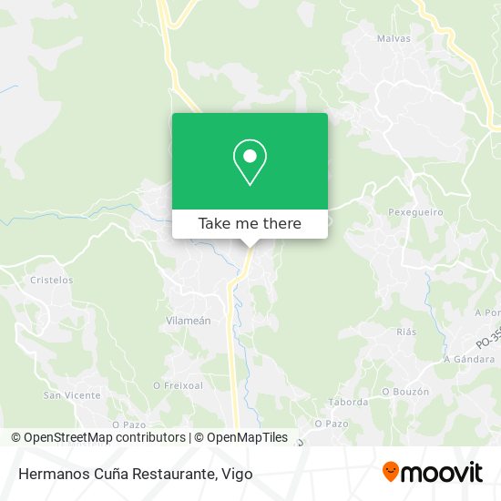 Hermanos Cuña Restaurante map