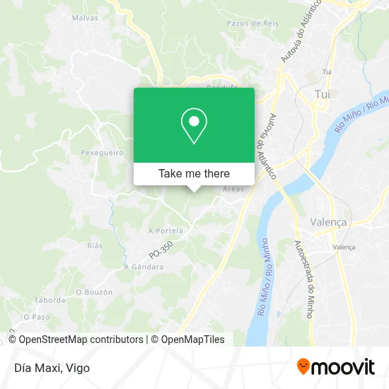 Día Maxi map