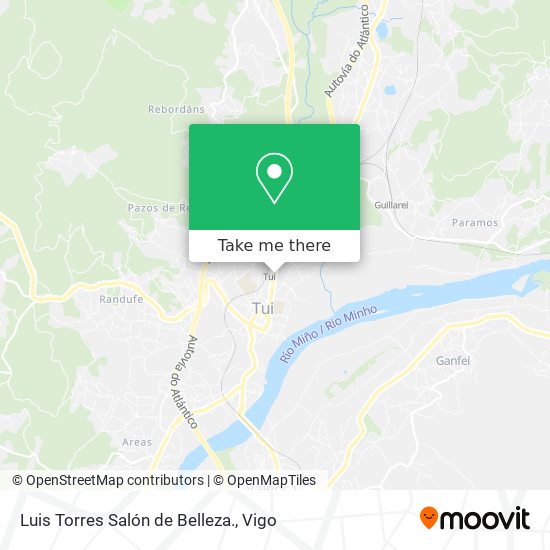 Luis Torres Salón de Belleza. map