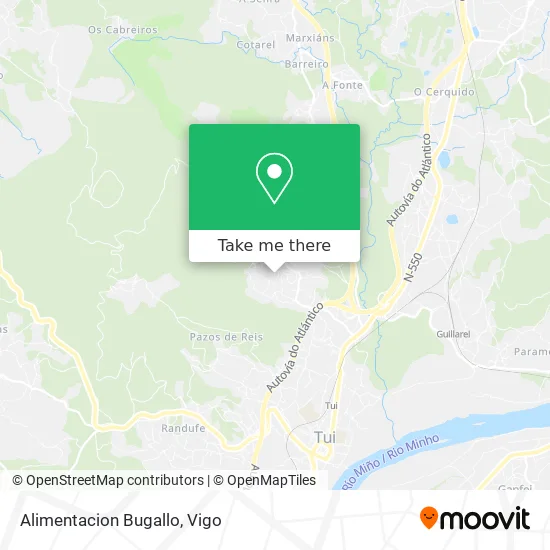 Alimentacion Bugallo map