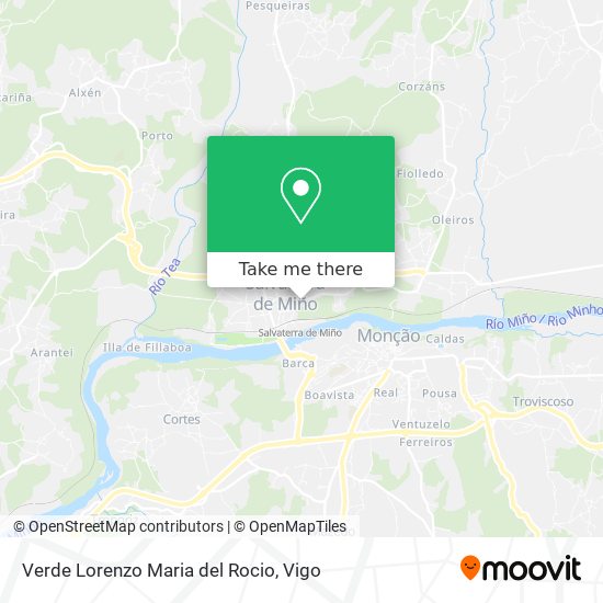Verde Lorenzo Maria del Rocio map
