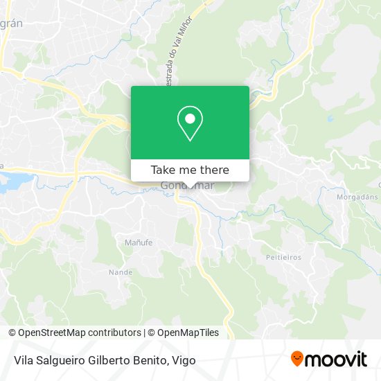 Vila Salgueiro Gilberto Benito map
