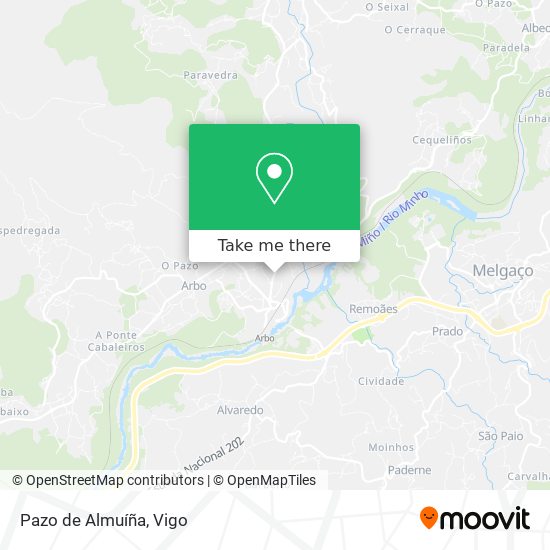 Pazo de Almuíña map