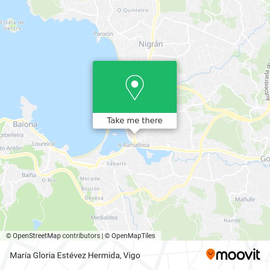 mapa María Gloria Estévez Hermida