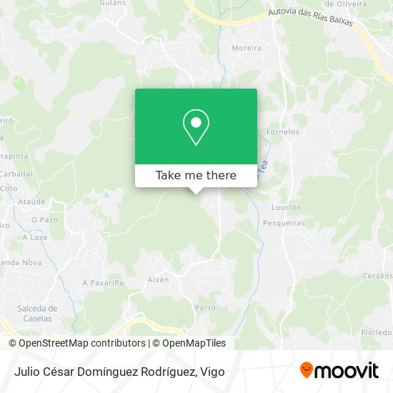 Julio César Domínguez Rodríguez map