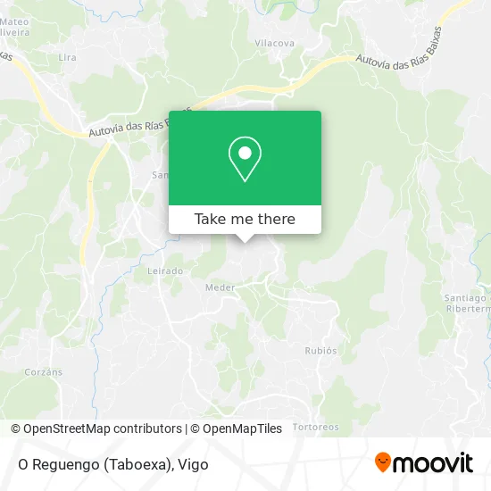O Reguengo (Taboexa) map