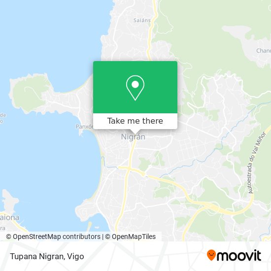 Tupana Nigran map