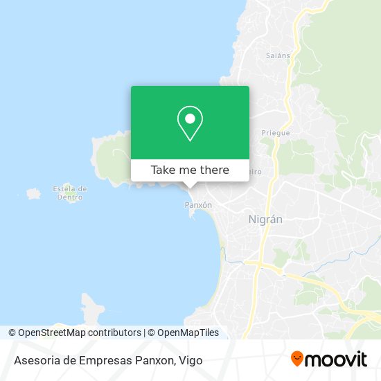 Asesoria de Empresas Panxon map
