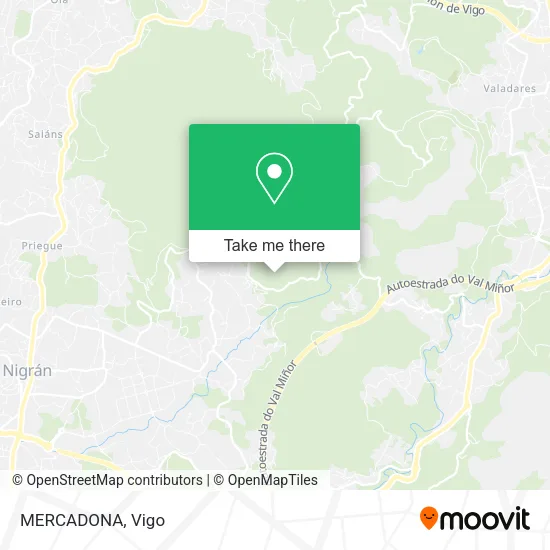 MERCADONA map