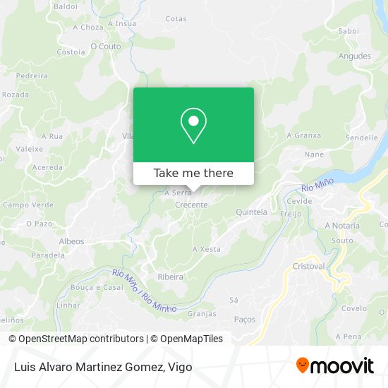 Luis Alvaro Martinez Gomez map