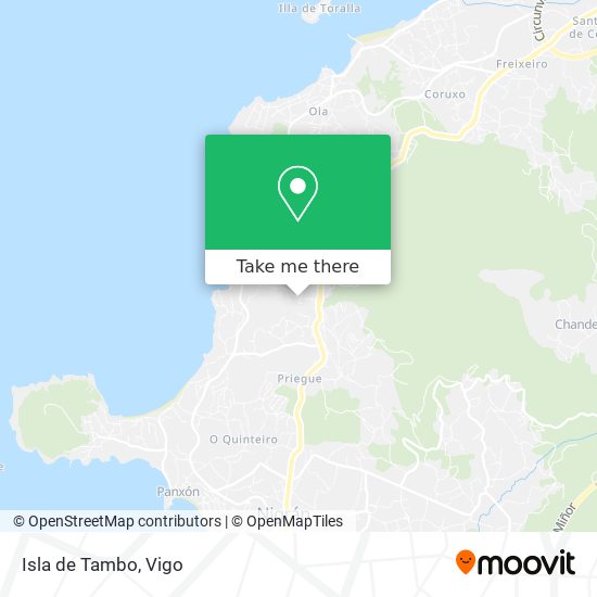 mapa Isla de Tambo